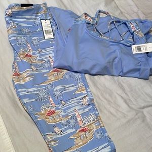 NWT READY FOR that cruise….MATCHING SET FOR THE BEACH!
